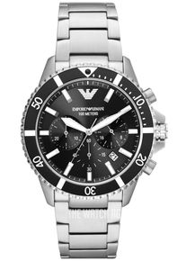 Emporio Armani Diver Silber Herren Armbanduhr AR11360