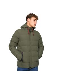 CrossHatch - "Kampleys" Steppjacke f&uuml;r Herren (Oliv)