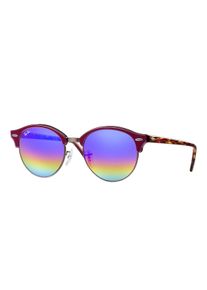 Ray-Ban Clubround Mineral Flash Lenses Unisex-Sonnenbrille RB42461222C251