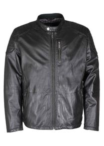 Lederjacke Maze "Lederjacke 42024135", Damen, Gr. 70, schwarz, Obermaterial: 100% Lammleder LEL. Futter: 100% Baumwolle CO., Jacken Lederjacke