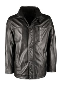 Langjacke JCC "Lederjacke Cielo", Damen, Gr. XL, schwarz, Obermaterial: 100% Lammnappaleder LANA. Futter: 100% Polyester PES., Jacken Langjacke