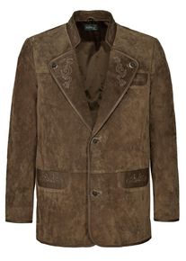 Lederjacke JCC "Trachtenjacke 31022146", Damen, Gr. 52, braun, Obermaterial: 100% Schweinsleder leather pig. Futter: 100% Baumwolle CO., Jacken Lederjacke