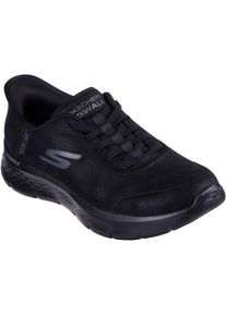 Skechers Go Walk Flex Mali Damen Sneaker in Schwarz aus Textil