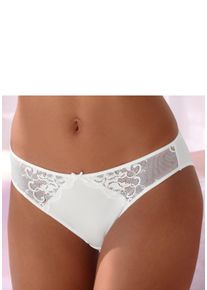 Slip Petite Fleur, Herren, Gr. 44/46, lila (lila, flieder, creme), Spitze, Obermaterial: 88% Polyamid, 12% Elasthan, Unterhosen Slip, mit floraler Spitze und weichem Microtouch