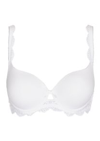 Dirndl-BH Nina von C. "Push Up Dirndl BH Silver Edition", Damen, Gr. 95, Cup C, wei&szlig;, Obermaterial: 86% Polyamid PA. 14% Elasthan EL., BHs Dirndl-BH