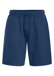 Sweatshorts Blend "Sweatshorts BHBrody", Damen, Gr. 3XL, N-Gr, blau (marineblaus), Obermaterial: 60% Baumwolle CO. 40% Polyester PES., Hosen Sweatshorts