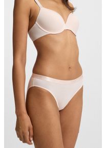 Slip BOSS "BRIEF CI", Herren, Gr. M, rosa (light, pastel pink 680), Jersey, Obermaterial: 95% Viskose, 5% Elasthan, k&ouml;rpernah, Unterhosen Slip, mit BOSS Schriftzug auf dem Bund