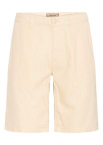 Shorts Blend "Shorts BHBILLY Shorts", Herren, Gr. XXL, N-Gr, beige (bleached sand), Obermaterial: 55% Leinen LI. 45% Viskose CV., Hosen Shorts