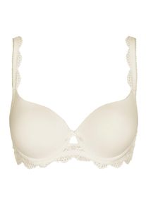Dirndl-BH Nina von C. "Push Up Dirndl BH Silver Edition", Damen, Gr. 95, Cup D, beige (champagner), Obermaterial: 86% Polyamid PA. 14% Elasthan EL., BHs Dirndl-BH