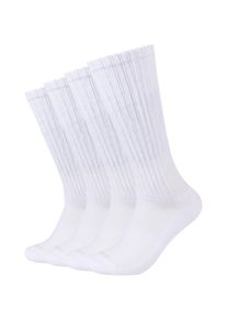 Tennissocken Camano, Damen, Gr. 43-46, wei&szlig;, Obermaterial: 80% Baumwolle, 17% Polyamid, 3% Elasthan, Socken Tennissocken