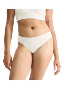 Slip Sloggi "ZERO Feel 2.0 High leg", Herren, Gr. S, wei&szlig; (silk wei&szlig;), Single Jersey, Obermaterial: 76% Polyamid, 24% Elasthan, k&ouml;rpernah, Unterhosen Slip, nahtlos und unsichtbar