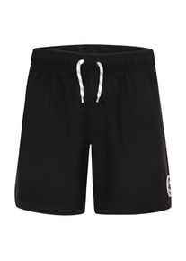 Badeshorts Converse, Jungen, Gr. 98 (92), N-Gr, schwarz, Popeline, Polyester, bestickt, unifarben, Badehosen Badeshorts, f&uuml;r Kinder und Jugendliche, bequeme Passform, schnelltrocknend
