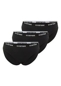 Slip Chiemsee, Herren, Gr. S (36), schwarz, schwarz, 95% Baumwolle, 5% Elasthan, Unterhosen Slip