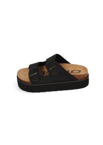 O`Neill Sandale O'NEILL "SANDY PLATFORM SLIDER WOMEN LOW", Damen, Gr. 41, schwarz, Synthetik, Schuhe Sandale
