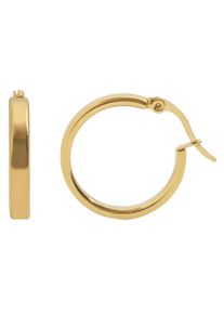 Adelia&acute;s Paar Creolen ADELIA&acute;S "Damen Ohrringe &iquest; Creole aus Edelstahl", gold, Ohrringe, Damen, Edelstahl, Paar Creolen