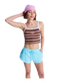 Bermudas Roxy "Scenic Route", Damen, Gr. XL, tanager turquoise, Obermaterial: 100% Walkfrottier;, Hosen Bermudas