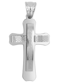 Adelia&acute;s Kreuzanh&auml;nger ADELIA&acute;S "Unisex Anh&auml;nger &iquest; Kreuz Kreuzanh&auml;nger aus Edelstahl", silber, Schmuckanh&auml;nger, Damen, Edelstahl, Kreuzanh&auml;nger