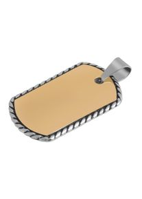 Adelia&acute;s Kettenanh&auml;nger ADELIA&acute;S "Unisex Anh&auml;nger aus Edelstahl", gold, Schmuckanh&auml;nger, Damen, Edelstahl, Kettenanh&auml;nger