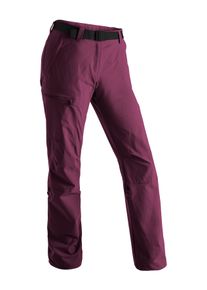Funktionshose Maier Sports "Lulaka", Damen, Gr. 34, Normalgr&ouml;&szlig;en, pink (magenta), 90% Polyamid, 10% Elasthan, Hosen Funktionshose, Damen Wanderhose, atmungsaktive Outdoor-Hose mit Roll up Funktion