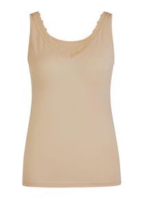 Achselhemd Nina von C. "Damen Achselhemd Daily & Cosy", Damen, Gr. 50, N-Gr, beige (nude), Obermaterial: 95% Modal CMD. 5% Elasthan EL., Unterhemden Achselhemd
