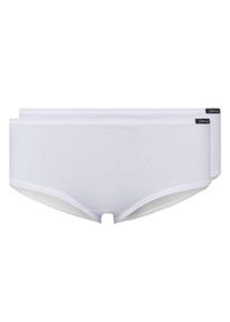 Slip Skiny "Slip 2er Pack", Herren, Gr. XL, wei&szlig;, Obermaterial: 96% Baumwolle CO. 4% Elasthan EL., Unterhosen Slip