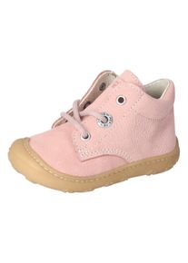 Lauflernschuh Pepino BY RICOSTA "Cory 50 WMS: Mittel", M&auml;dchen, Gr. 26, rosa (barbie, rosa), Leder, Schuhe Lauflernschuh, Schn&uuml;rschuh mit WMS-System, Leder, Gr&ouml;&szlig;enschablone zum Download