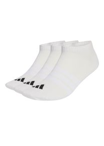 Sneakersocken adidas originals "Socken Thin & Light Sportswear Low Cut Socks 3er Pack", Damen, Gr. 46-48, wei&szlig;, Obermaterial: 50% Baumwolle CO. 47% Polyester PES. 2% Elasthan EL. 1% Polyamid PA., Socken Sneakersocken