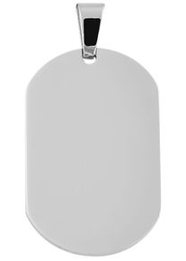 Adelia&acute;s Kettenanh&auml;nger ADELIA&acute;S "Unisex Anh&auml;nger aus Edelstahl", silber, Schmuckanh&auml;nger, Damen, Edelstahl, Kettenanh&auml;nger