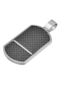 Adelia&acute;s Kettenanh&auml;nger ADELIA&acute;S "Unisex Anh&auml;nger aus Edelstahl", wei&szlig;, Schmuckanh&auml;nger, Damen, Edelstahl, Kettenanh&auml;nger