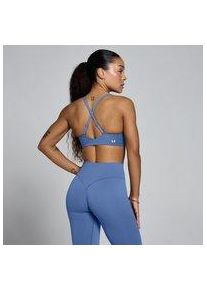 Myprotein MP Tempo Twist Back Sport-BH f&uuml;r Damen &ndash; Slate Blue - XS