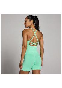 Myprotein MP Damen Tempo Nahtlos Strappy Top - Mintgr&uuml;n - XS
