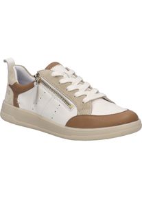 Sneaker Josef Seibel "Jade 05, camel-multi", Damen, Gr. 39, braun (camel, multi), Obermaterial: 100% Rindsleder Leather cow., Schuhe Sneaker