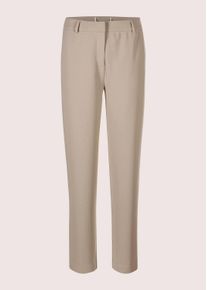 Madeleine Mode Stoffhose MADELEINE "Chinohose Elegante Chinohose mit Stretch", Herren, Gr. 34, N-Gr, beige (cappuccino), Obermaterial: 95% Polyester PES. 5% Elasthan EL., Modern, Hosen Stoffhose, Piqu&eacute;-Qualit&auml;t