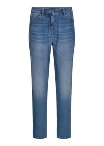 Regular-fit-Jeans GOLDNER "Baumwoll-Stretch Mom Jeans SARA", Damen, Gr. 42, N-Gr, hellblau, Obermaterial: 98% Baumwolle CO. 2% Elasthan EL., Basic, gerade, Jeans Regular-fit-Jeans, stretchbequeme Qu&auml;lit&auml;t