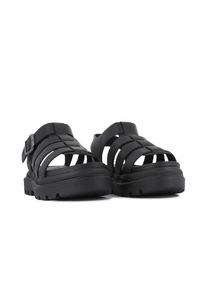 Sandale Palladium "PALLACRUISE FISHERMN", Damen, Gr. 41, schwarz, Leder, Schuhe Sandale, Sommerschuh, Sandalette, Riemchensandale