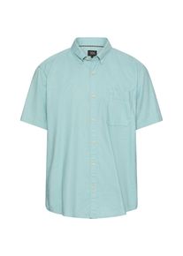 Kurzarmhemd Camel Active, Herren, Gr. XXL, N-Gr, ocean gr&uuml;n, Web, Obermaterial: 52% Leinen, 46% Baumwolle, 2% Elasthan, unifarben, regular fit normal, gerader Abschluss, Hemden Kurzarmhemd, mit Brust Tasche