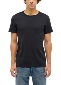 T-Shirt Mustang "MU-Allen", Damen, Gr. XL, schwarz, Jersey, Obermaterial: 100% Baumwolle, slim fit normal, Rundhals, Shirts T-Shirt, Slim fit