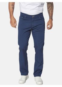 5-Pocket-Hose Jan Vanderstorm "Tiefbundhose JOKIBALD", Damen, Gr. 62, N-Gr, blau, Obermaterial: 97% Baumwolle CO. 3% Elasthan EL., comfort fit, Hosen 5-Pocket-Hose, in Stretch-Qualit&auml;t