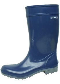 Gummistiefel Bockstiegel "Luisa", Damen, Gr. 40, blau (dunkelblau grau), Obermaterial: 100% PVC PVC., Schuhe Gummistiefel