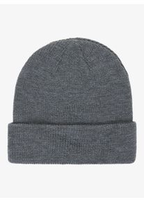 Beanie Quiksilver "PERFORMER BEANIE", Herren, grau (dunkelgrau he), Obermaterial: 90% Polyacryl, 10% Polypropylen, M&uuml;tzen Beanie