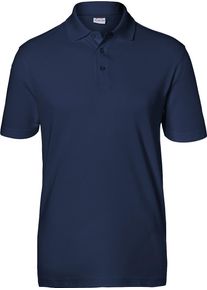 K&Uuml;BLER T-Shirt K&Uuml;BLER "Poloshirt", Damen, Gr. XL, blau (dunkelblau), Obermaterial: 50% Baumwolle CO. 50% Polyester PES., Shirts T-Shirt