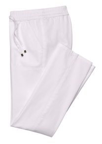 Schlupfjeans Classic Basics, Damen, Gr. 46, Normalgr&ouml;&szlig;en, wei&szlig;, 100% Baumwolle, unifarben, lang, Jeans Schlupfjeans