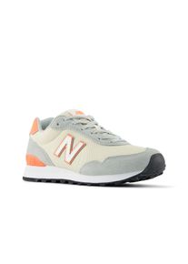 Sneaker New Balance "515", Damen, Gr. 39, sea salt, orange, Leder, Synthetik, Textil, Schuhe Sneaker