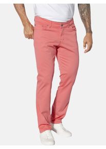 5-Pocket-Hose Jan Vanderstorm "Tiefbundhose JOKIBALD", Damen, Gr. 35, N-Gr, orange (hellorange), Obermaterial: 97% Baumwolle CO. 3% Elasthan EL., comfort fit, Hosen 5-Pocket-Hose, in Stretch-Qualit&auml;t