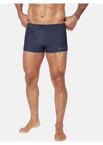 Badeshorts Jan Vanderstorm "Badehose AALEBOR", Gr. XXL, weit, blau (dunkelblau), Obermaterial: 80% Polyamid ECONYL PA ECONYL. 20% Elasthan EL., Badehosen Badeshorts