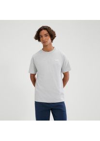 T-Shirt Ellesse "ACCIANO T-SHIRT", Damen, Gr. S, light grau m, Obermaterial: 100% Baumwolle, normal, Rundhals, Shirts T-Shirt, Kurzarm, ohne Verschluss, Rundhalsausschnitt