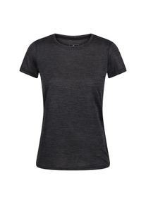 T-Shirt Regatta "Fingal", Damen, Gr. 42, grau (anthrazit), Obermaterial: 100% Polyamid PA., Shirts T-Shirt
