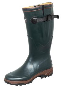 Gummistiefel Aigle "Parcours Vario 2", Damen, Gr. 42, braun (bronze), Obermaterial: 100% Gummi rubber., Schuhe Gummistiefel