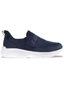 Sneaker Lotto, Damen, Gr. 40, navy, Kunstfaser, Synthetik, unifarben, Schuhe Sneaker, - ohne Schn&uuml;ren: einfach hineinschl&uuml;pfen