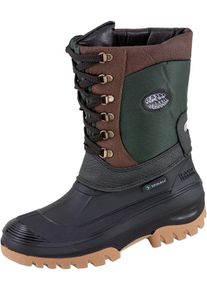 Winterstiefel Spirale "NERO-PARA Schn&uuml;rstiefel" Gr. 47, gr&uuml;n (gr&uuml;n, braun, schwarz), 47, Obermaterial: 50% Nylon NY. 50% PVC PVC., Schuhe, Winterstiefel